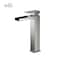 Kibi Waterfall Single Handle Bathroom Vessel Sink Faucet KBF1005BN - alternate 1